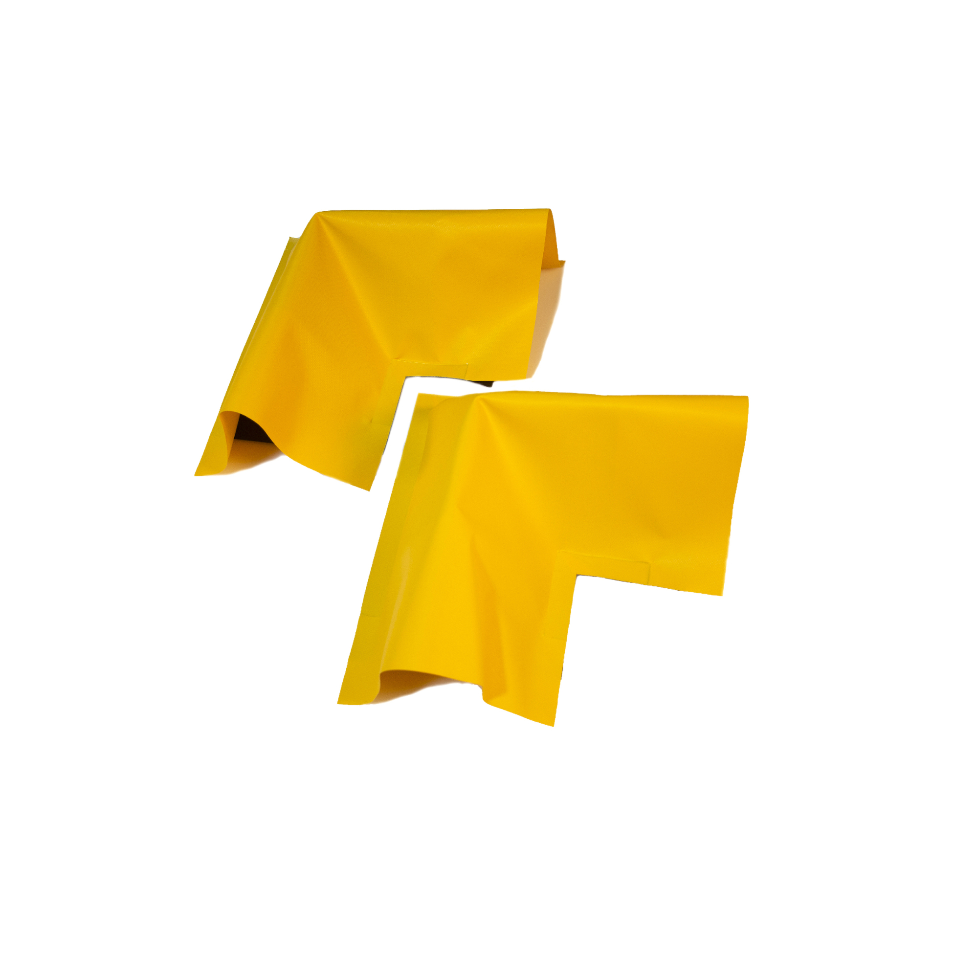 Justrite Make-A-Berm Corner Set — 1.5in. High, PVC Coated Fabric, 2 Pcs, Model# 28475